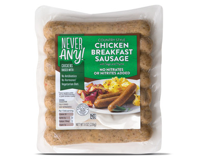 ALDI US - Never Any! Chicken Breakfast Sausage