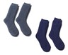 Adventuridge Men&#039;s 2 Pack Brushed Winter Socks Dark Gray or Navy