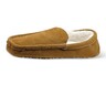 Royal Class Men&#039;s Genuine Suede Slippers Brown