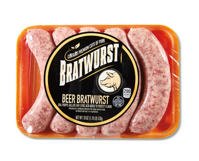 Beer Bratwurst Aldi Us