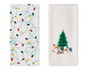 Merry Moments 2 Piece Holiday Towel Set Holiday Lights