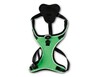 Heart to Tail LED Dog Harness Green View 1