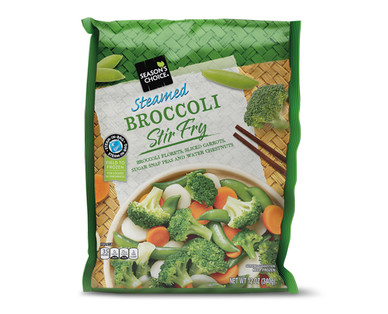 season steamed broccoli
