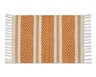 Huntington Home 24&quot; x 36&quot; Hand Woven Accent Rug Orange