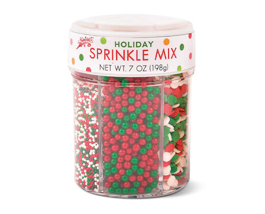 Festival 6 in 1 Holiday Sprinkles Jar Assorted Varieties | ALDI US