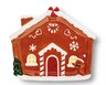 Crofton Holiday Plate Gingerbread House