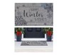 Merry Moments 18&quot; x 30&quot; Soho Holiday Doormat Warm Winter Wishes In Use