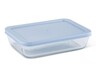 Crofton Glass Meal Prep Containers Blue