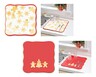 Merry Moments Drying Mat, Scrubber, or Oven Mitt Potholder Gingerbread In Use