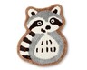 Huntington Home Shaped Juvenile Rug Raccoon