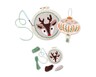 Smile! Punch Needle Kit Ornament/Deer