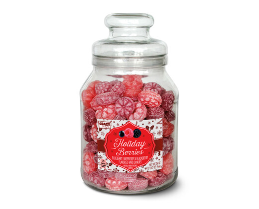 Crazy Candy Co. Holiday Berries Candies