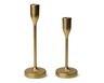 Huntington Home Metal Candle Holders Gold Taper