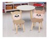 SOHL Furniture Kids Table and Shaped Chairs In Use