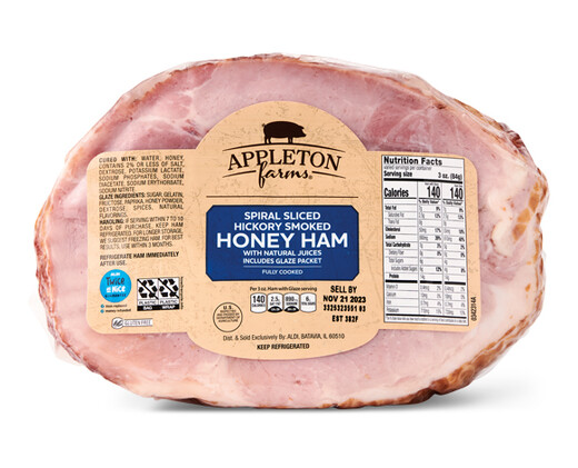 Appleton Farms Spiral Sliced Half Ham