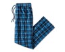 Royal Class Men&#039;s Sleep Pants Blue/Black Flannel