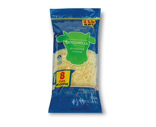 Happy Farms 2 Lb. Shredded Mozzarella Cheese