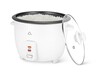 Ambiano 20 Cup Rice Cooker and Steamer White In Use