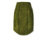 Heart to Tail Pet Sweater Cable-Knit Forest Green