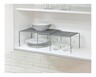Huntington Home 2pk Cabinet Shelves Silver In Use View 2