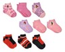 Licensed Childrens Character 3-Pack Fuzzy Socks Princess and Spiderman