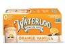 WATERLOO Sparkling Water Orange Vanilla