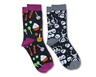 Men&#039;s or Ladies 2 Pack Halloween Socks View 1