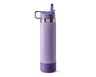 Crofton Stainless Steel Straw Lid Bottle Purple/Light Purple