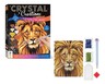 Hinkler Crystal Creations Daring Lion Mindful Craft Kit