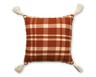 Huntington Home Harvest Décor Pillow Orange Plaid