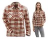 Adventuridge Ladies Flannel Shirt Orange In Use