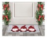 Merry Moments 18&quot; x 30&quot; Holiday Artisan Accent Rug Gnomes In Use