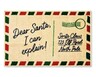 Merry Moments 20&quot; x 30&quot; Holiday Accent Rug Santa Letter