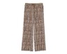 Serra Ladies Pleated Palazzo Pants Printed