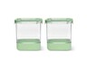 Crofton Plastic Container with Sleeve 2pk Small Bin