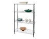 WORKZONE 4 Tier Chrome Shelf In Use