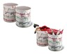 Huntington Home Holiday Canvas Bins 2 pk Ribbon In Use