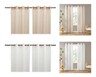 Huntington Home 2Pk Window Curtain Taupe Dot and White Square In Use