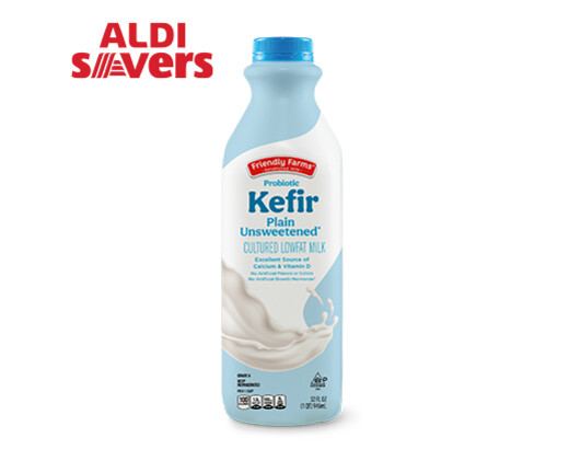 ALDI Savers Friendly Farms Plain Kefir