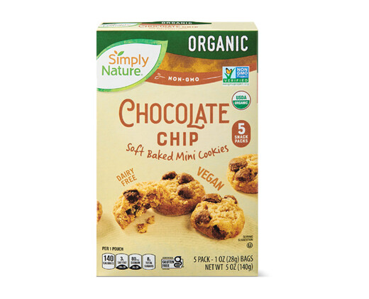 Simply Nature Organic Mini Choclate Chip Cookies | ALDI US