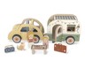 Bee Happy Wooden Infant Mini Playset Camping Set View 2