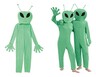 Halloween Adult Onesie Alien In Use