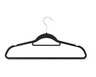 Huntington Home 30pk Velvet Hangers Black