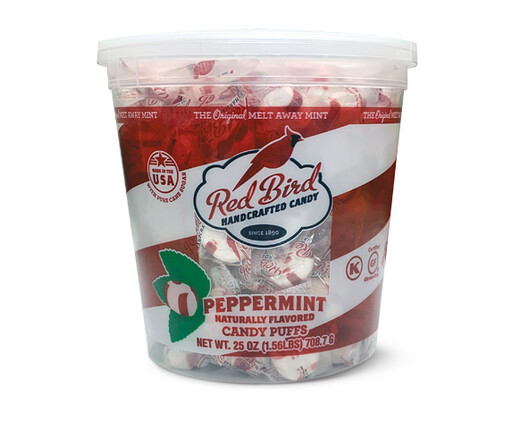 Red Bird Peppermint Puffs