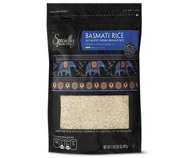 rice basmati specially selected aldi pantry grocery goods brands quality