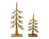 Merry Moments Sculpted Trees Gold