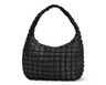 LIVE IN STYLE Quilted Carry All Tote Black View 1