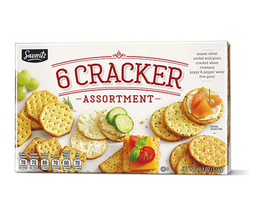 Savoritz Six Cracker Assortment | ALDI US