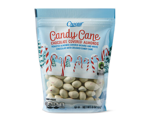 ALDI: Choceur Peppermint Bark Candy Cane Almonds And, 41% OFF