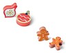 Joie Winter Sponges Ornaments and Gingerbread Men